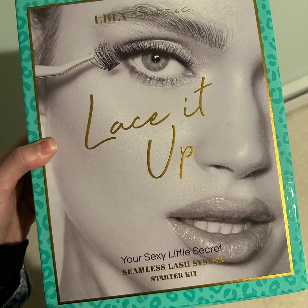 Lace it Up Seamless Lash System Starter Kit - Black SHORT LENGTH